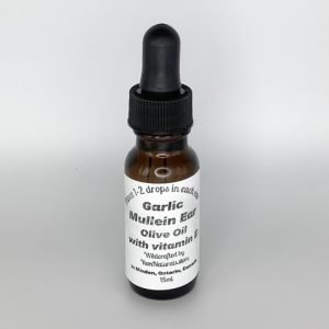 Yum Naturals Emporium - Bringing the Wisdom of Mother Nature to Life - Garlic Mullein Ear Olive Oil With Vitamin E