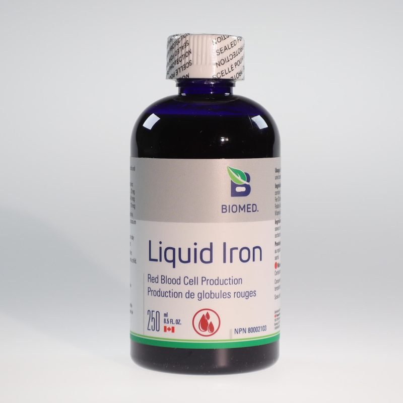 YumNatural Store Biomed Liquid Iron front 2K72