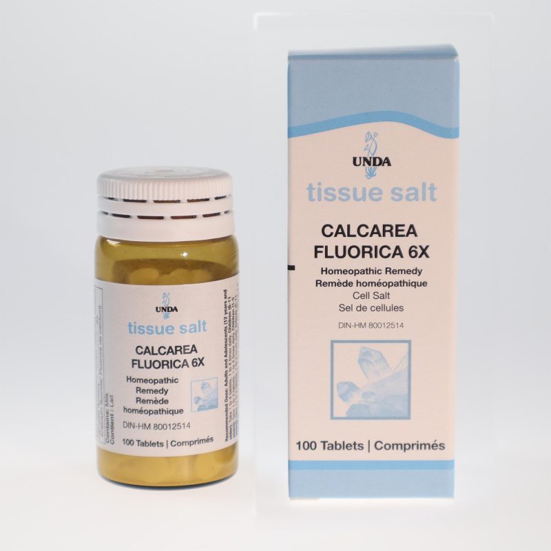 YumNaturals Calcarea Fluorica 6x tissue salts front 2K72