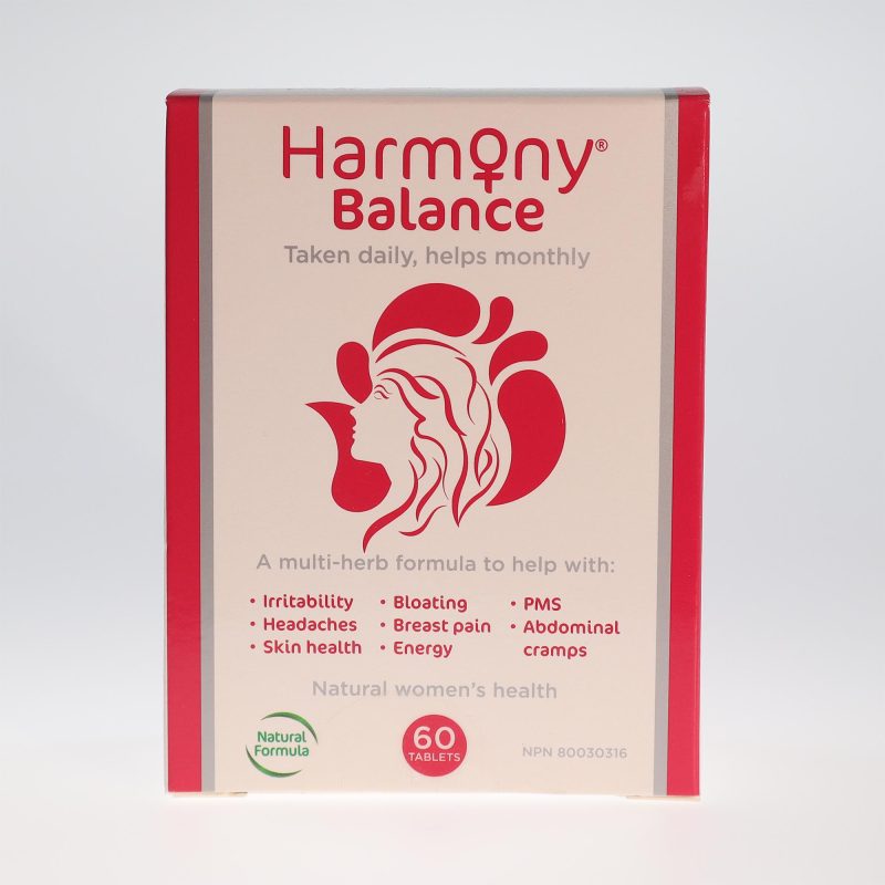 YumNaturals Harmony Balance PMS front 2K72