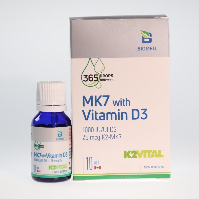 YumNaturals Store Biomed MK7 with Vitamin D3 front 2K72