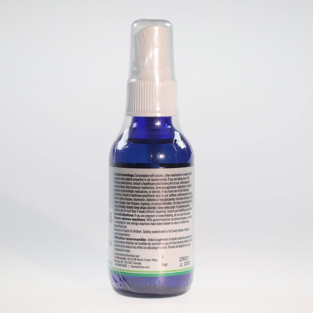 YumNaturals Store Biomed Melatonin B6 Spray caution 2K72