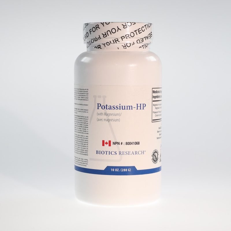 YumNaturals Store Biotics Research Potassium HP with Magnesium front 2K72