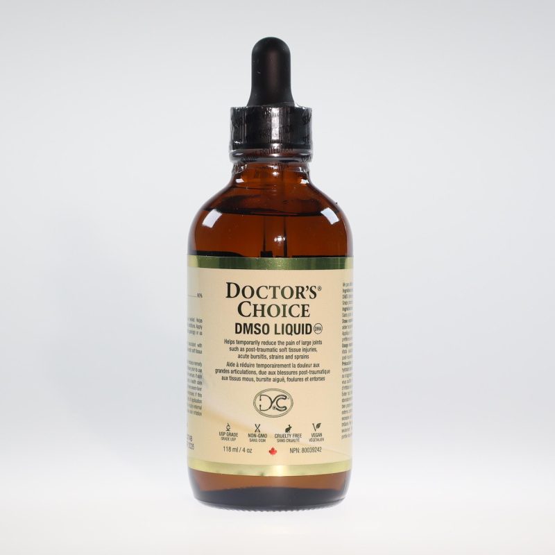 YumNaturals Doctors Choice DMSO Liquid 118mL front 2K72