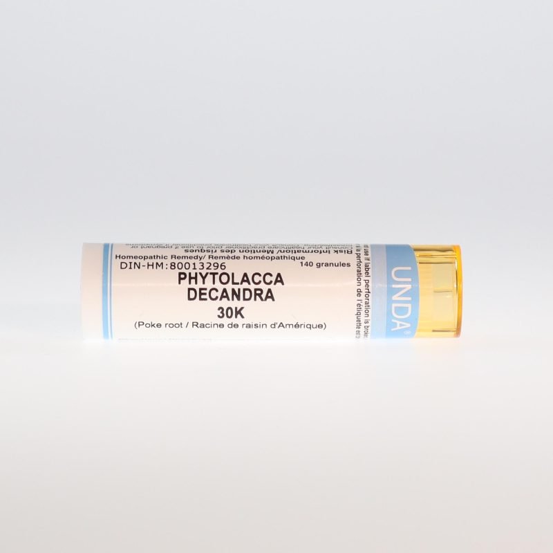 YumNaturals Store Homeopathic Remedy Phytolacca Decandra 30ch 2K72