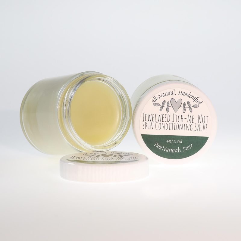 YumNaturals Store Jewelweed Itch Me Not Salve 113g open 2K72