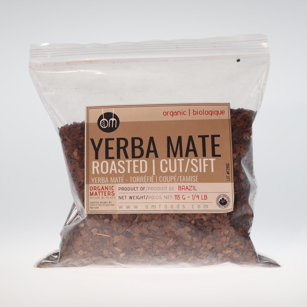 YumNaturals Store OM Organic Yerba Mate Roasted cut sift 113g 2K72