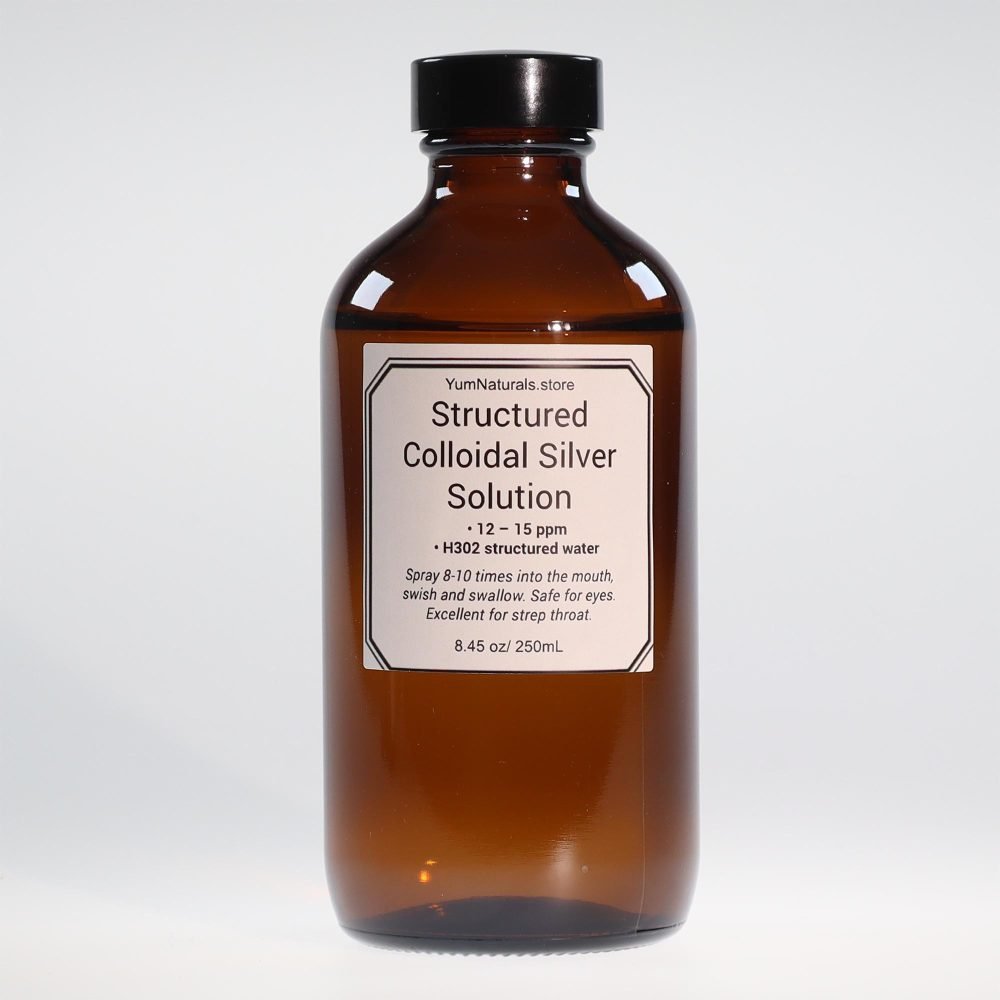 YumNaturals Store Structured Colloidal Silver Solution 250mL 2K72
