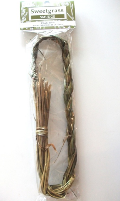 YumNaturals Emporium and Apothecary - Bringing the Wisdom of Mother Nature to Life - Sweet Grass Smudge Braid