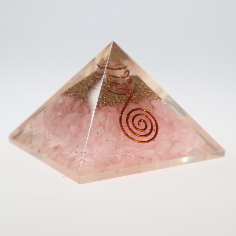 YumNaturals Orgone Pyramid Rose Quartz 2K72