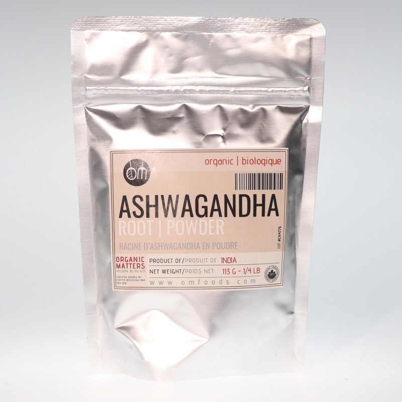 YumNaturals Store OM Organic Ashwagandha Root Powder 113g 2K72