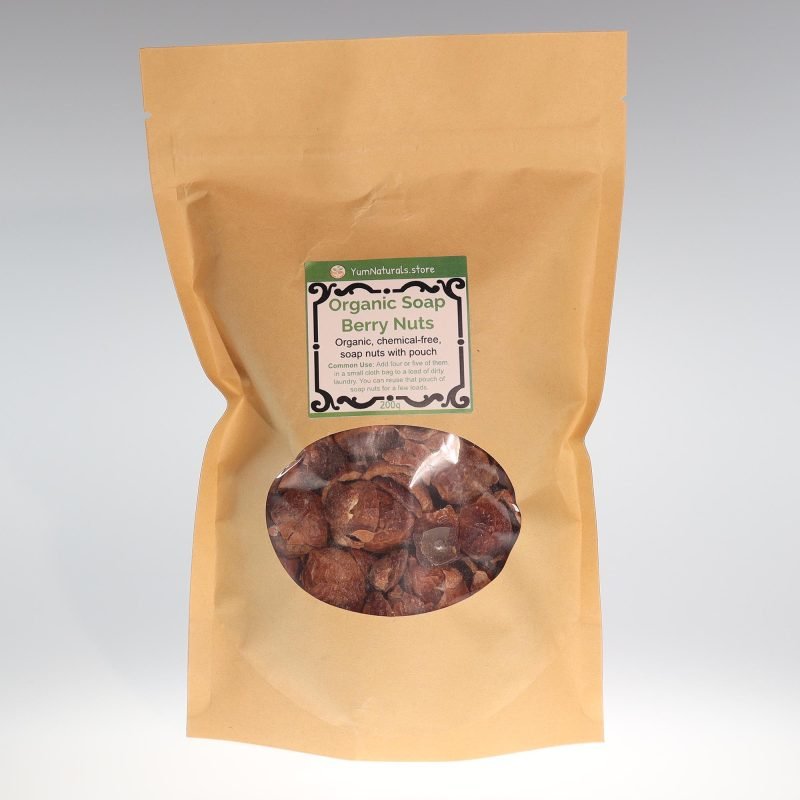 YumNaturals Store Organic Soap Berry Nuts 200g front 2K72