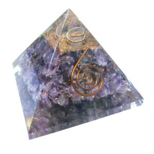 YumNaturals Emporium - Bringing the Wisdom of Nature to Life - Amethyst Orgone Pyramid