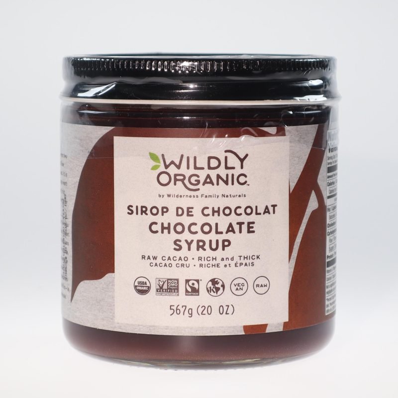 YumNaturals Store Wildly Organic Chocolate Syrup 567g front 2K72