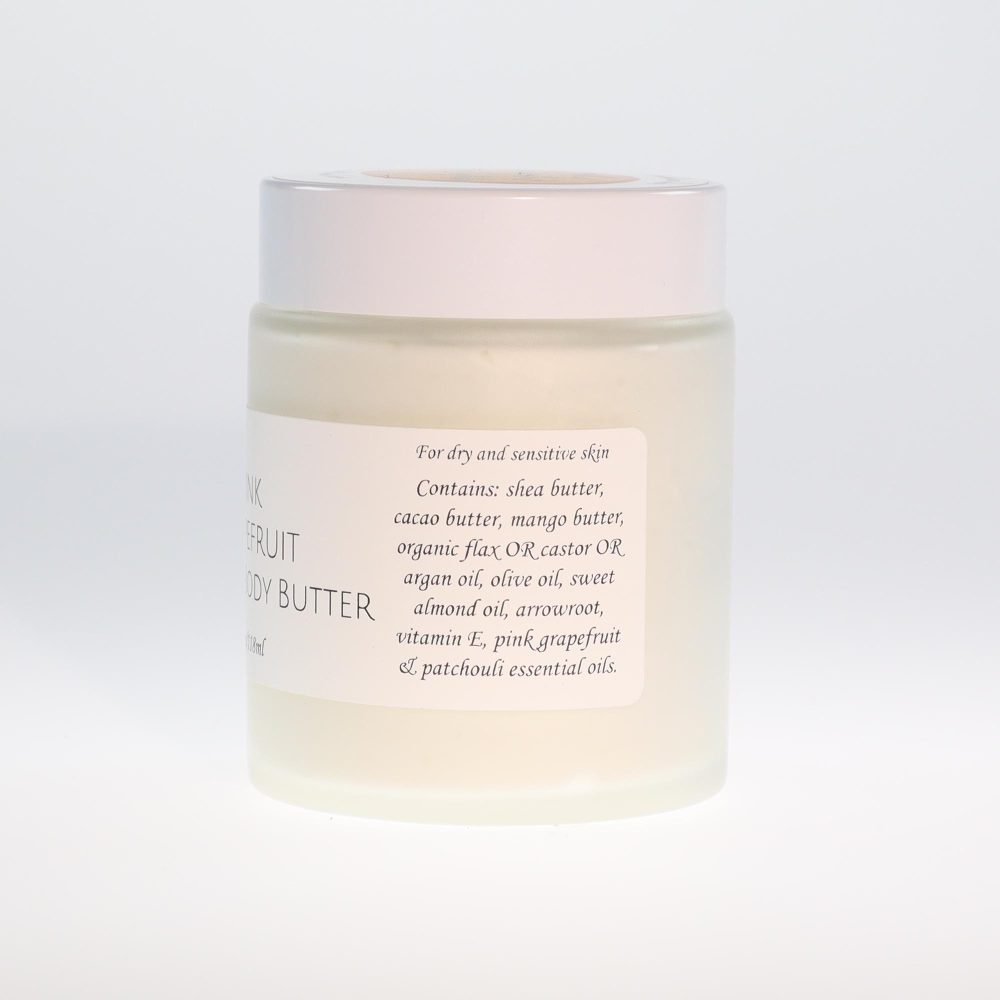 YumNaturals Store Whipped Body Butter Pink Grapefruit 118mL Ingredients 2K72