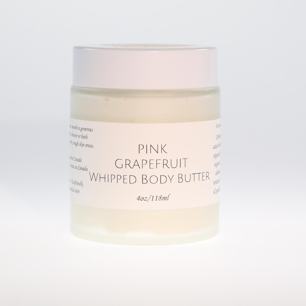 YumNaturals Store Whipped Body Butter Pink Grapefruit 118mL front 2K72