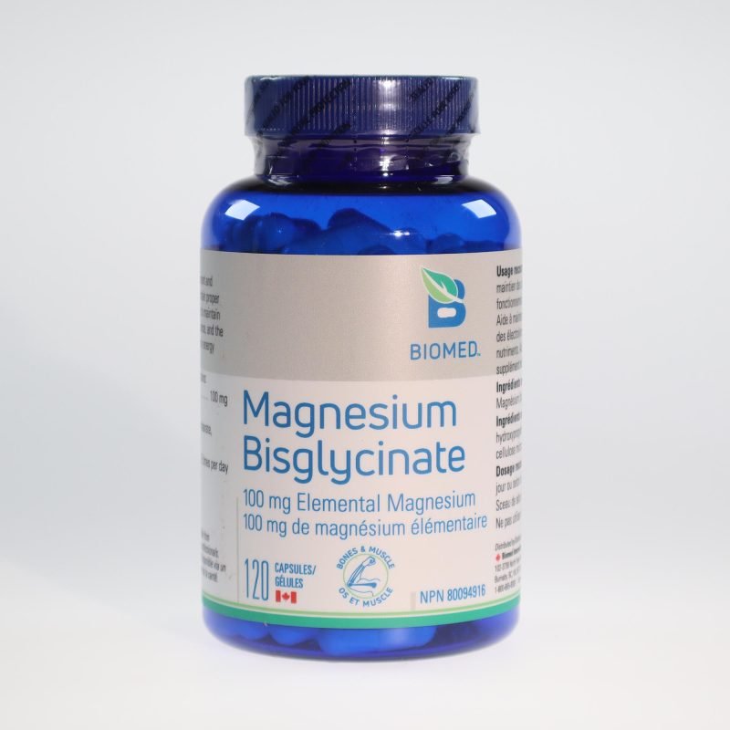 YumNaturals Store Biomed Magnesium Bisglycinate front 2K72