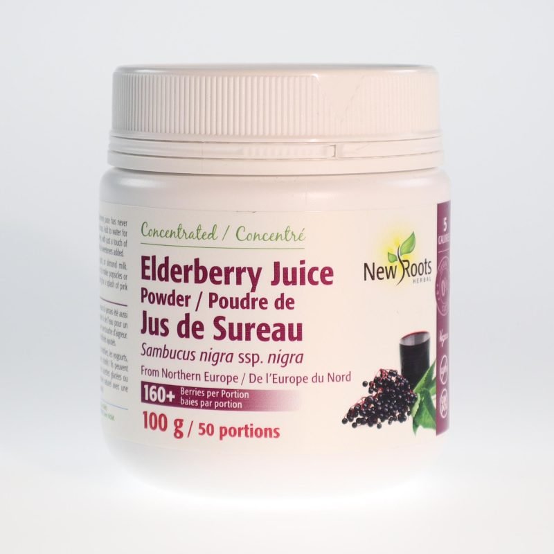 YumNaturals Store New Roots Elderberry Juice Powder front 2K72
