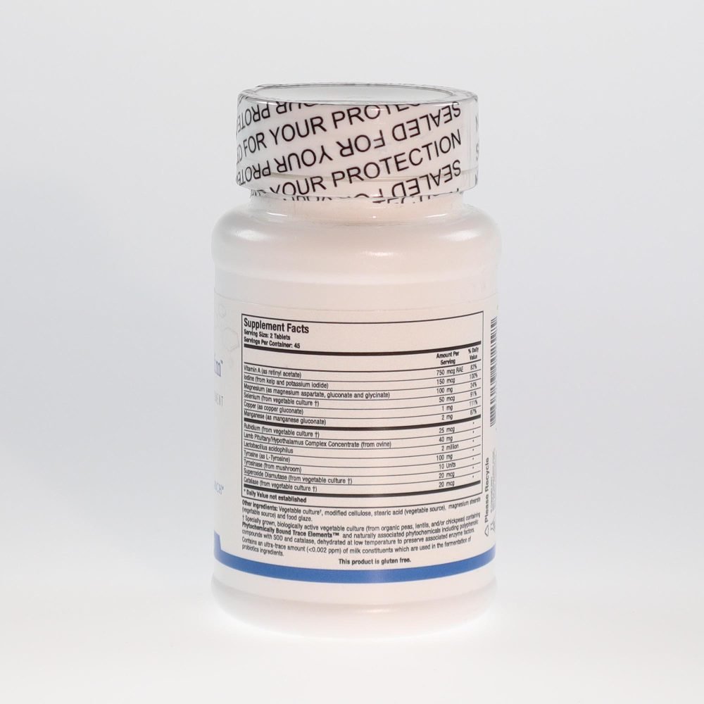 YumNaturals Store Biotics Research Thyrostim medicinal ingredients 2K72
