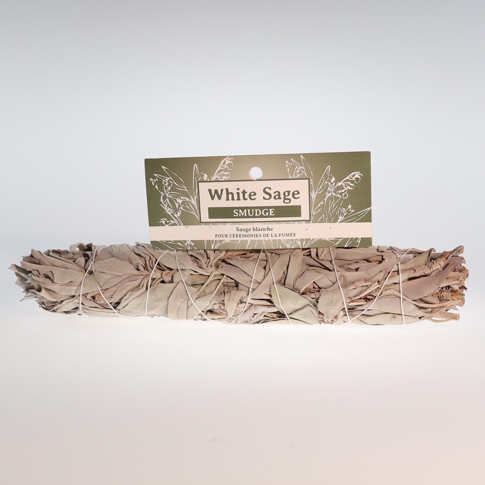 YumNaturals Store White Sage Large unwrapped with front label 2K72