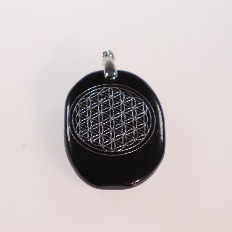 YumNaturals Shungite Flower of life pendant 2K72