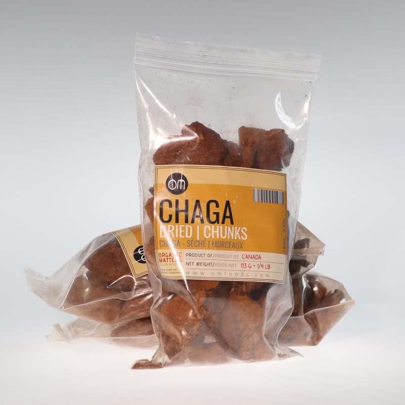 YumNaturals Store OM Chaga Dried Chunks 113g x3 2K72