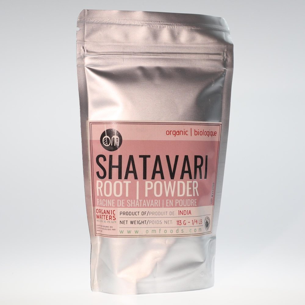 YumNaturals Store OM Organic Shatavari Root Powder 113g 2K72