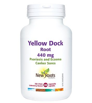 New Roots Yellow Dock Capsules - yumnaturals.store