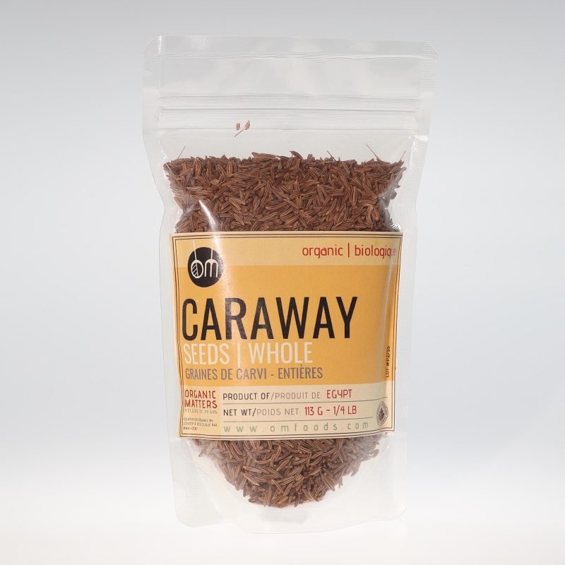 YumNaturals Store OM Organic Caraway Seeds Whole 113g 2K72