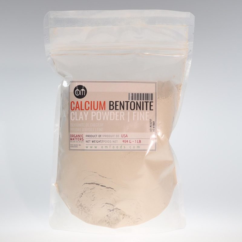 YumNaturals Store OM Calcium Bentonite Clay Powder 454g 2K72