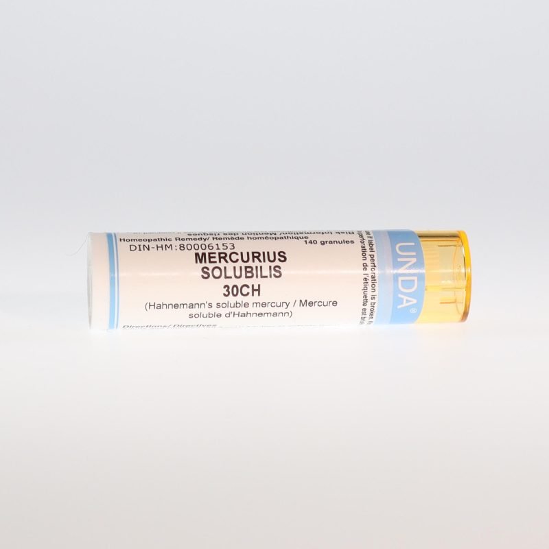 YumNaturals Store Homeopathic Remedy Mercurius Solubilis 30ch 2K72