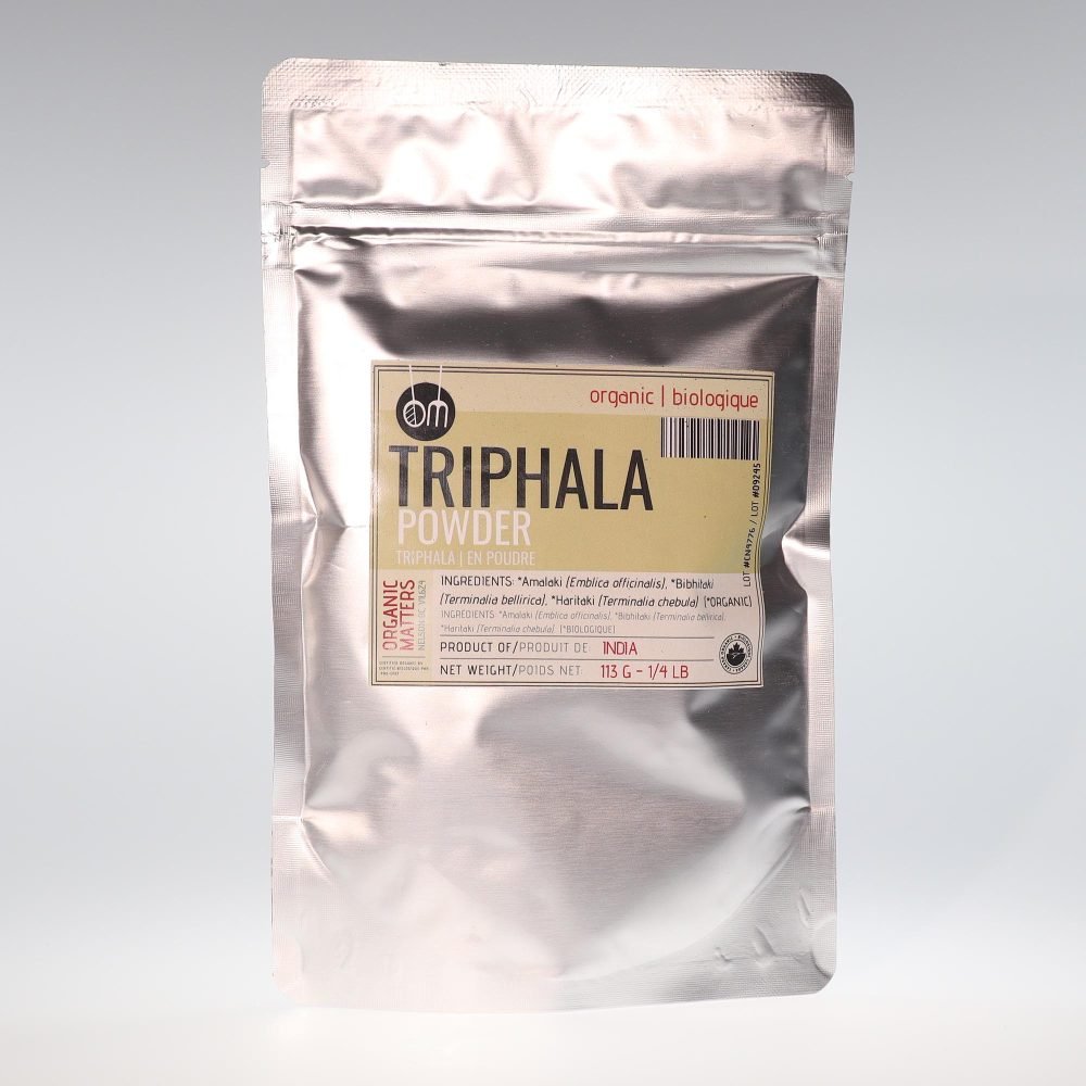 YumNaturals Store OM Organic Triphala Powder 113g 2K72